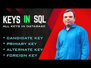 Keys in database | Keys in SQL | Primary Key Candidate Key Alternate Key Foreign Key | Keys in RDBMS