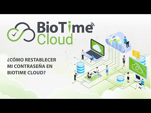 5 ¿Cómo restablecer mi contraseña en BioTime Cloud?