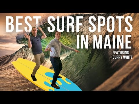 Best Places to Surf in Maine