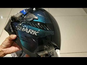 SHARK Skwal 2.2 Venger Full Face Helmet Unboxing White LED