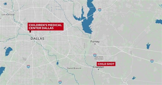 11-year-old child shot in leg at elementary school playground in Kaufman County, police say