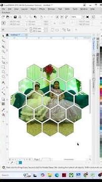 CorelDraw PowerClip CorelDraw tutorials Clipping Mask Polygon tool tips #powerclip #coreldraw