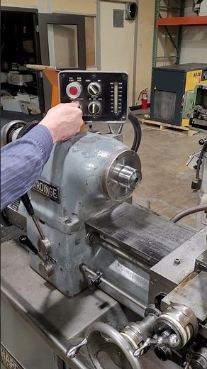 HARDINGE MODEL HLV-H-EM SUPER PRECISION TOOL ROOM LATHE (L1136) #lathe #precision #latheturning