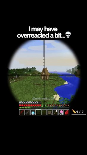 60K views · 417 reactions | I may have overreacted a bit...  #minecraft #gaming #girl #vs #boy #minecraftmemes #funny #meme #fyp #midmysticx | Midmysticx | Facebook