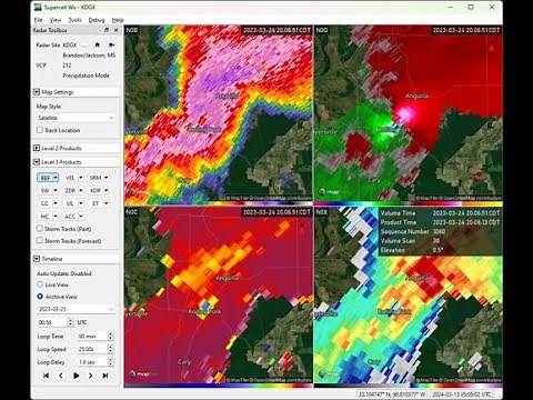 Supercell Wx Initial Setup