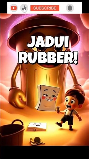 Jadui Rubber hindi cartoon | Magical rubber.