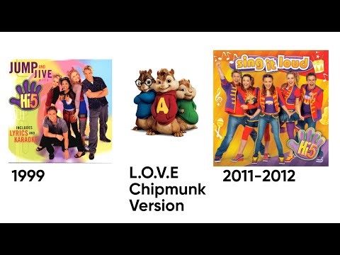 HI5 - L.O.V.E Chipmunk Version (1st generation and 2nd generation)