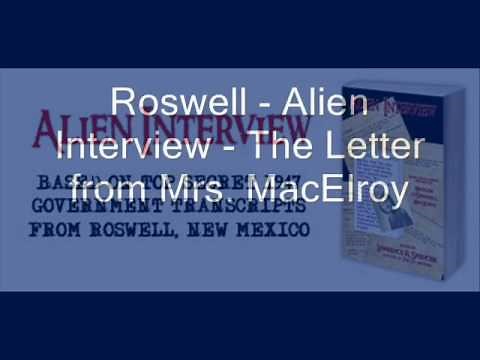 Roswell Alien Interview - Area 51 Full transcript of Airl with notes by pbatusa.