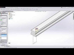 Video Tech Tip: Exploring the "Up To Reference" Option in the SOLIDWORKS Linear Pattern Tool