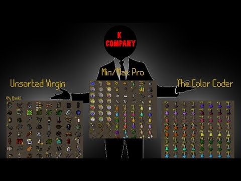 OSRS | Bank Sorting Stream