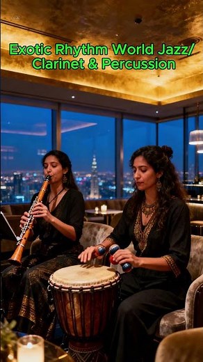Exotic Rhythm World Jazz, Clarinet & Percussion