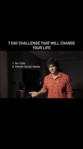 7 Day Challenge That Will Change Your Life !