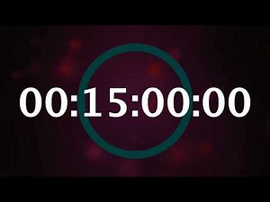 15 Minute Timer with Ambient Music 🔔 Gentle Bell | Study & Focus Timer