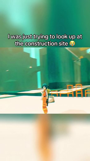 When you’re not playing around and teasing the main character of this game, you’re just equipped with a chainsaw to slice down construction vehicle bosses. The game name is Motorslice, and it's a game where we destroy heavy-duty construction vehicles like a bragger, dump-truck, crane, excavator, and many more vehicles gone mad. The gameplay will remind you of Shadow of the Colossus style bosses as you grapple and slice your way through them so #motorslice #indiegame #gaming #GamingOnTikTok #TikT