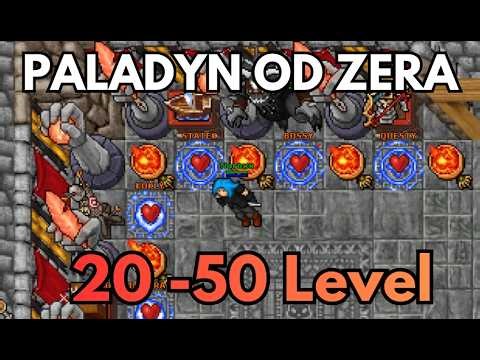 Paladyn 20-50 lvl | Cyclopy Edron, Hunting Task i szybkie Task Pointsy