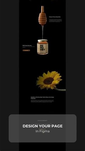 3D Animated Website in Figma & Dora 🐝 | Speedrun Tutorial #figma #uidesign #3dwebsite #design #uiux