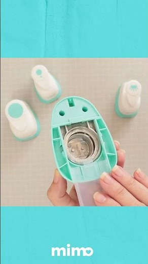 Como Usar os Kits de Furadores de Papel Mimo? #shortscraft #diy #artesanato #shorts