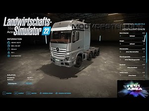 LS22 Modvorstellung - Merzedes Benz Actros SLT von Arthur
