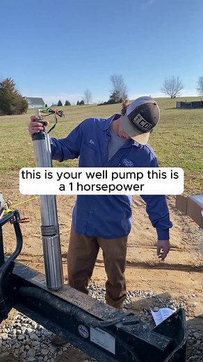 Ever wondered how your well pump works? A 1-horsepower motor draws water from the well, spins it through impellers, and delivers it to your home. #spartanhomesinc #spartanhomes #buildlakeanna #buildspartanstrong #buildlocal #newconstruction #constructionwork #construction #customhomes #buildspartan #newhomebuild #lakeannabuilders #newhome #spartanstrong