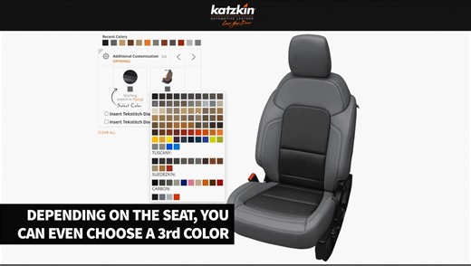 You probably know you can start designing your Katzkin interior online - but do you know HOW it works (and how you can create COUNTLESS options to choose from)? Check it out at https://katzkin.com/choose-your-design/. Call 877-811-8840 with questions, for design help, or for a quote! SEMA Professional Restylers Organization (PRO) #customleathercarseats #katzkin #katzkinleather #leatherupgrade #carupgrade #becauseclothsucks #leatherisbetter #loveyourdrive #craftedleather #customleather #caruphols