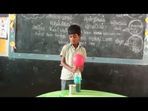 Science day activity. Air pressure