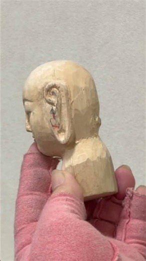 Buddhist Statue Carving Challenge 5196: "Learning the Basics - Jizo Buddha Head" by Masako W - Ho...