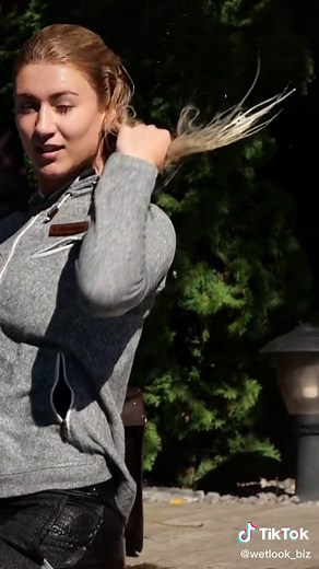 #wetlook #wet #wetlookhair #wetgirl #wetlookgirl #wetlookbiz #wetlookmodel #fullyclothed #wetclothes