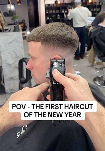 POV - THE FIRST HAIRCUT OF THE NEW YEAR #pov #tutorial #hairstyle #ASMR #SATISFYING