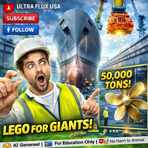 Why Shipping Companies Pay $200M for Modular Vessels: Modern Shipbuilding Technology Revealed 🏗️💰🚢 This $3.5B Shipyard Delivers 40 Vessels Annually Using Advanced Manufacturing Systems! 💵🌊 Welcome to Ultra Flux USA - Maritime Engineering & Shipbuilding Solutions ⚙️ Discover advanced shipbuilding technology, marine engineering systems, and commercial vessel manufacturing innovations 🌍💼 Why are shipping lines investing billions in modular ship construction? 🏗️📈 Today, RYAN007 explores a $