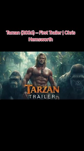 Tarzan (2026) – Primer Trailer con Chris Hemsworth