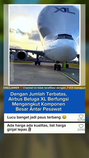 Dengan Jumlah Terbatas, Airbus Beluga XL Berfungsi Mengangkut Komponen Besar Antar Pesawat