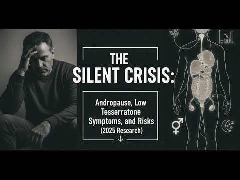 The Silent Crisis: Andropause, Low Testosterone Symptoms, and Risks (2025 Research)