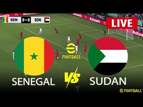 EN DIRECT Sénégal vs Soudan LIVE | Coupe d'Afrique 2025 | Simulation de match en direct eFootball 21