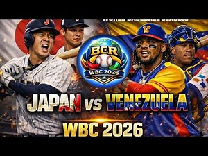 JAPAN vs VENEZUELA 2026 WBC Elimination Quarterfinal World Baseball Classic Play-By-Play Watch Party