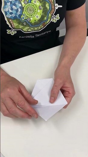 How to make an origami envelope for storing plant seeds
