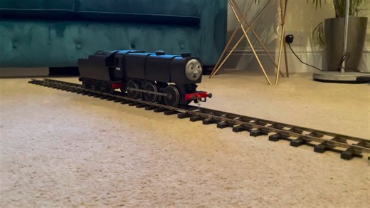 At The Prop Gallery we have always believed in doing the right thing with a prop! This is an original production made Neville created for Thomas and Friends. When we got him he was an unfinished body, tender and rear bogeys. We felt renovating him to his full glory into a working prop would be best for the Thomas community, this rebuild was done by one of the leading builders of 1 gauge locomotives in the country. We were lucky to have a screen used face appliance so this was added to the model 