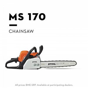 MS 170 Chainsaw | STIHL | Facebook