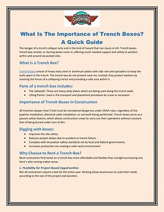 The Importance of Trench Boxes - SlideServe