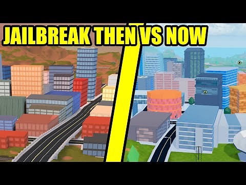 JAILBREAK THEN vs JAILBREAK NOW! | Roblox Jailbreak 3 Years