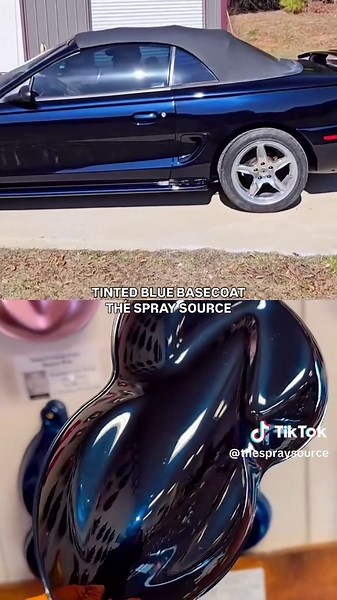 Transform Your Ride with Tinted Blue Basecoat