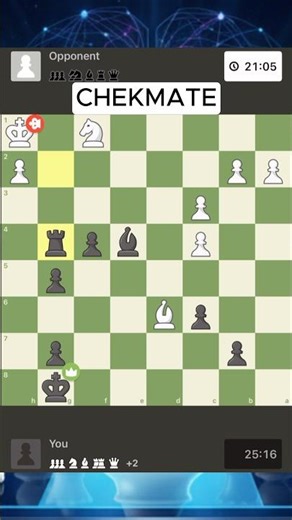 Online Chess ASMR #46 ♟️ — Checkmate! #shorts