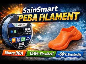 TPU is a thing of the past? PEBA Filament - faster, lighter & more elastic!