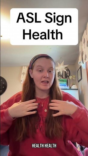 Learn How To Sign "Health" in ASL for Beginners | American Sign Language #shorts