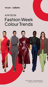 13K views · 26 reactions | Your colour round-up has arrived  From New York and London to Milan and Paris, watch for the must-know colour trends as seen on the A/W 25/26 catwalks. For the full WGSN catwalk experience, including new category and colour filters, data, insight and analysis, click the WGSN link in bio. | WGSN | Facebook