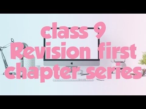 Class 9 chapter 1 revision # viral video#