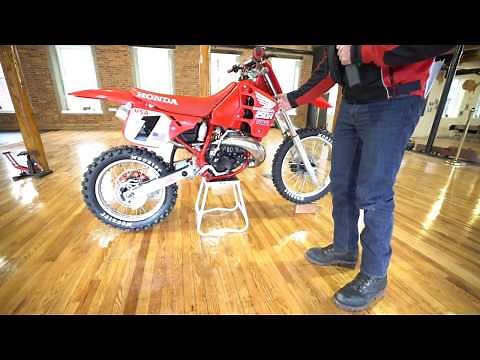 1988 Honda CR250R Blood Red Rocket