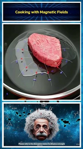 Induction Stove Physics: Cooking with Magnetic Fields 🔥⚡#PhysicsShorts #explorephysics