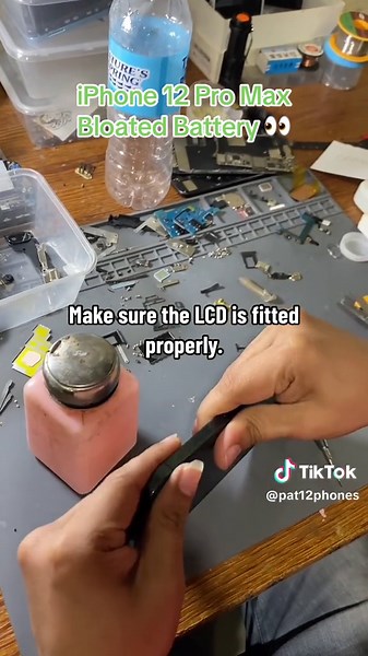 iPhone 12 Pro Max Bloated Battery Replaced #iphone12promax #iphone #batteryreplacement #bloatedbattery #fyp #fypシ #cebu #bisaya #cebubased#