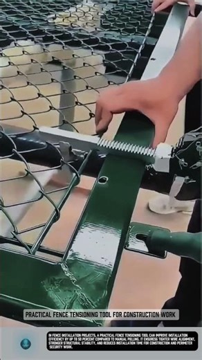 Practical Fence Tensioning tool for construction work #tools