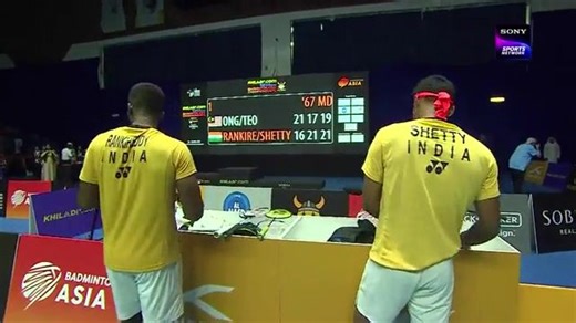 403K views · 10K reactions | Golden Smash... India  is proud of #SatwikSairaj & #ChiragShetty for becoming the first Indian  duo to win Gold磊at the #BadmintonAsiaChampionships . Hearty congratulations to Satwik Sai Raj Rankireddy & Chirag Shetty for this historic achievement. Keep winning & shining for India! #BAC2023 #satwikchirag #Badminton #bac2023 #historic #Gold #champions #india #indianbadminton | Prakash Javadekar | Facebook